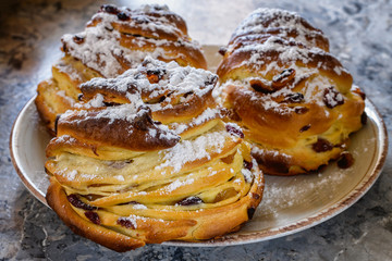 Closeup cake Kraffin (craffin) .