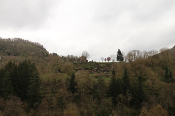 Fototapeta premium ermita de santa Magdalena en Rupit