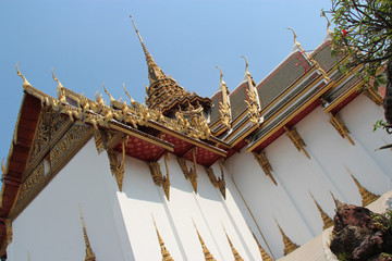 in the great palace in bangkok (thailand)