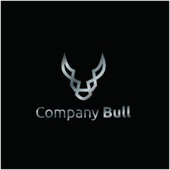 bull logo and vector