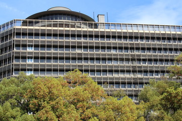 Chunichi Building in Nagoya city