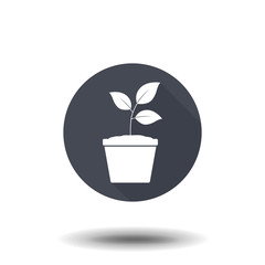 gardening vector icon in trendy flat style, symbol for your web site design, logo, app, UI. Vector illustration, EPS10.
