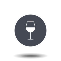glass wine alcohol icon