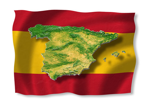 map of Spain.
