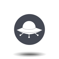 UFO Flying Saucer Icon