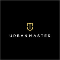 UM letter logo design