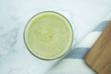 Green smoothie fruit and vegetable