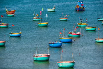 Obraz premium fishing village in Mui Ne, Vietnam