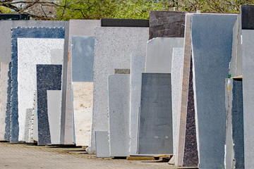 Natursteinplatten
