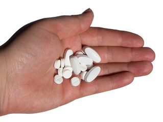 a large number of drugs, tablets