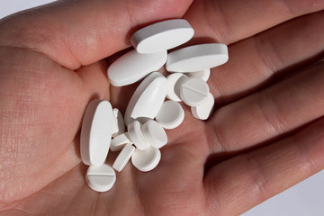 a large number of drugs, tablets