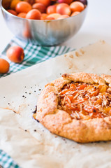 An apricot pie