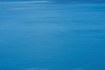 Blue sea surface background and texture