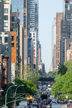 traffic in New York City USA