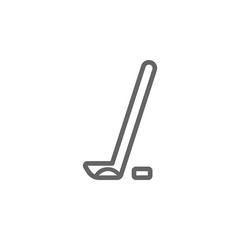 Hockey, USA icon. Element of United States icon. Thin line icon for website design and development, app development. Premium icon