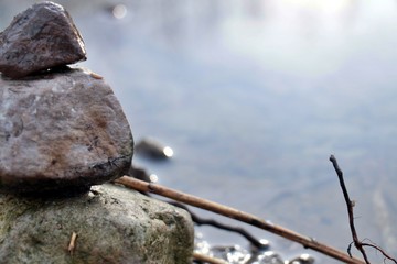 Cairn by the Water