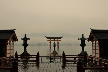 厳島神社 宮島 鳥居