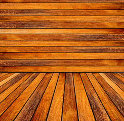 wooden interior. Background from old boards