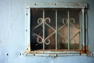 Old Peephole of Jail Room.