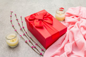 Romantic gift concept