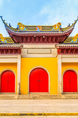 Fototapeta premium Doors and windows of temple buildings..