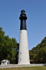 Hunting Island Lighthouse in NC USA