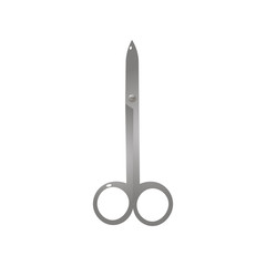 Metal steel scissors, medical stomatology investigation tool