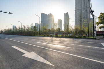 road in city