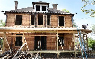 Obraz premium house framing