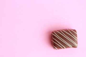 Delicious assorted bonbons cocoa chocolates from Belgium