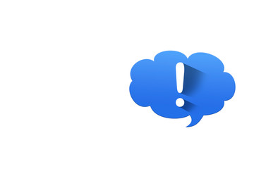 exclamation mark concept