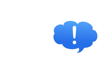 exclamation mark concept