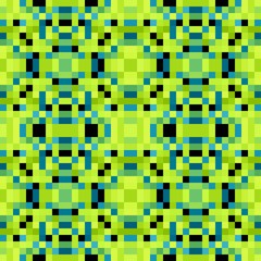 seamless repeatable pixel pattern background. abstract mosaic background with squares can be used for wallpaper, fabric, textile or clothing design. 