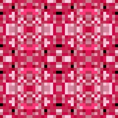 seamless repeatable pixel pattern background. abstract mosaic background with squares can be used for wallpaper, fabric, textile or clothing design. 