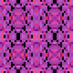 seamless pixel pattern mosaic. abstract background with squares can be used for wallpaper, fabric, textile or clothing design.
