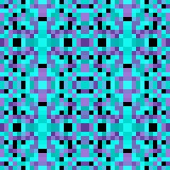 seamless pixel pattern mosaic. abstract background with squares can be used for wallpaper, fabric, textile or clothing design.