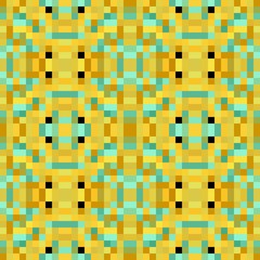 seamless pixel pattern mosaic. abstract background with squares can be used for wallpaper, fabric, textile or clothing design.