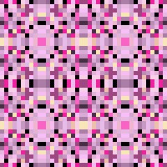 seamless pixel pattern mosaic. abstract background with squares can be used for wallpaper, fabric, textile or clothing design.