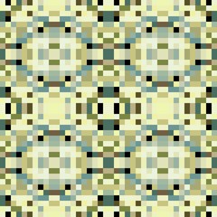 seamless pixel pattern mosaic. abstract background with squares can be used for wallpaper, fabric, textile or clothing design.