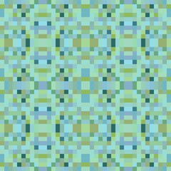 seamless pixel pattern mosaic. abstract background with squares can be used for wallpaper, fabric, textile or clothing design.