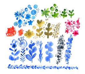 nature illustrations set 4