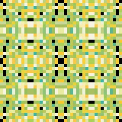 seamless pixel pattern mosaic. abstract background with squares can be used for wallpaper, fabric, textile or clothing design.