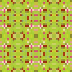 seamless pixel pattern mosaic. abstract background with squares can be used for wallpaper, fabric, textile or clothing design.