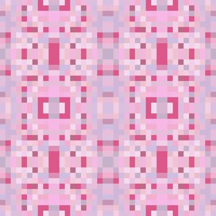seamless pixel pattern mosaic. abstract background with squares can be used for wallpaper, fabric, textile or clothing design.