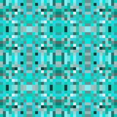 seamless pixel pattern mosaic. abstract background with squares can be used for wallpaper, fabric, textile or clothing design.