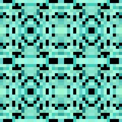 seamless pixel pattern mosaic. abstract background with squares can be used for wallpaper, fabric, textile or clothing design.