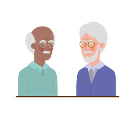 cute grandparents avatar character