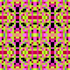 seamless pixel pattern mosaic. abstract background with squares can be used for wallpaper, fabric, textile or clothing design.