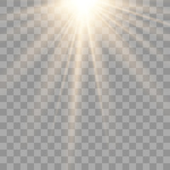 Light decoration effect ray. 