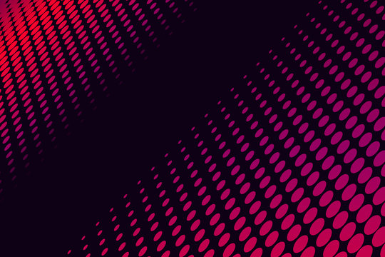 Punktraster Verlauf zweiseitig Perspektive